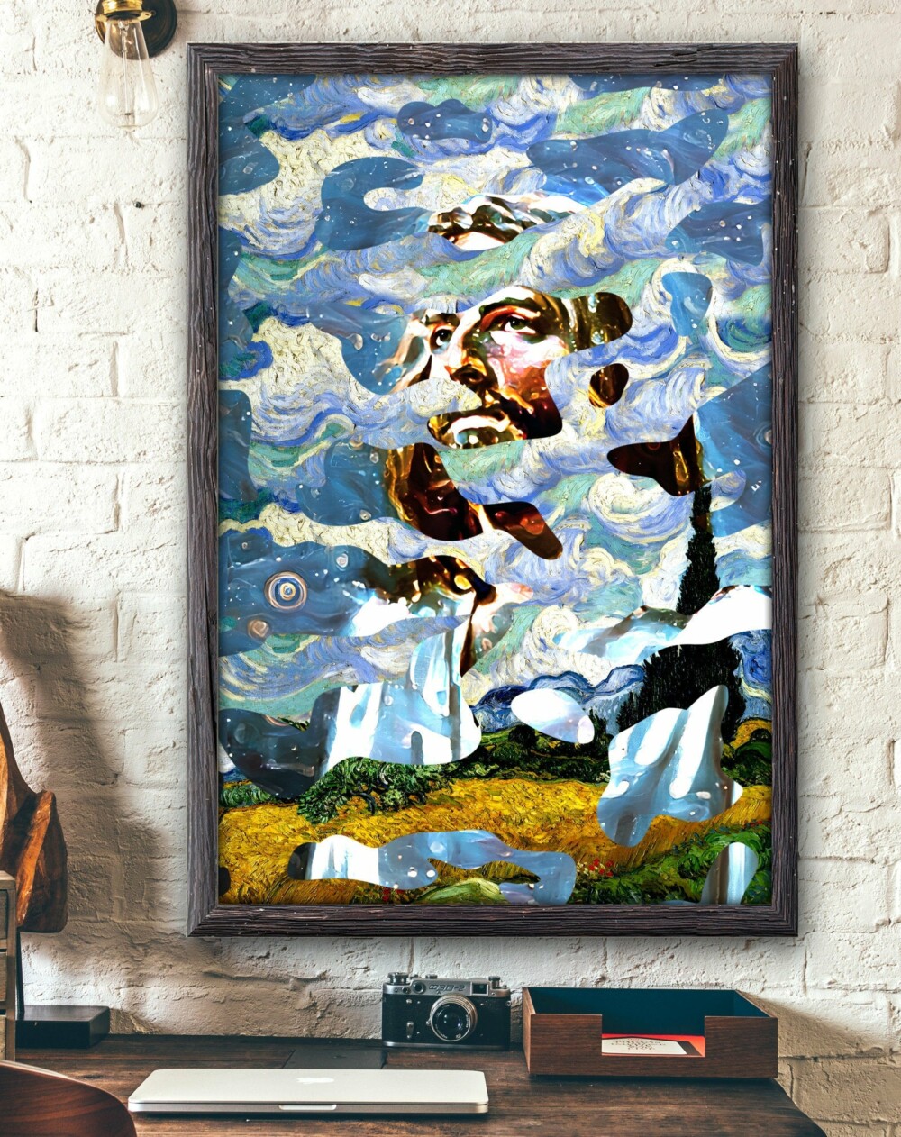 Jesus Bless Life Peace - Vertical Poster - Owl Ohh - Owl Ohh
