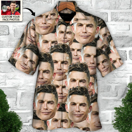 Custom Face Funny Custom Photo - Hawaiian Shirt - Personalized Photo Gifts, Custom Photo Gifts, Personalized Gifts Ideas for men and women, kids - Owl Ohh