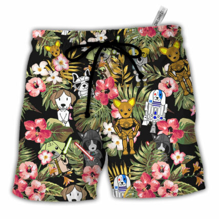 Star Dogs Tropical - Beach Short