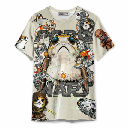 Star Wars Porg So Cute Porg Wars - T-shirt
