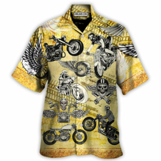 Motorcycle Life Is Short - Hawaiian Shirt - Owl Ohh - Owl Ohh