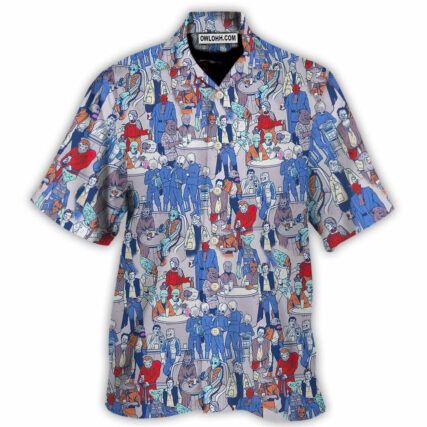 STAR WARS CANTINA COOL- Hawaiian Shirt For Men, Women, Kids - Owl Ohh-Owl Ohh