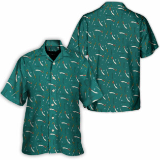 DnD Masters Of Swords Pattern - Hawaiian Shirt - Owl Ohh-Owl Ohh