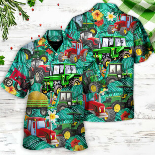 Tractor I Promise Tropical - Hawaiian Shirt - Owl Ohh - Owl Ohh