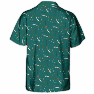 DnD Masters Of Swords Pattern - Hawaiian Shirt - Owl Ohh-Owl Ohh