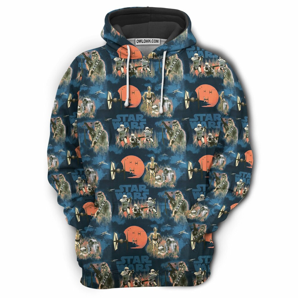 Starwars Never Underestimate A Droid - Hoodie