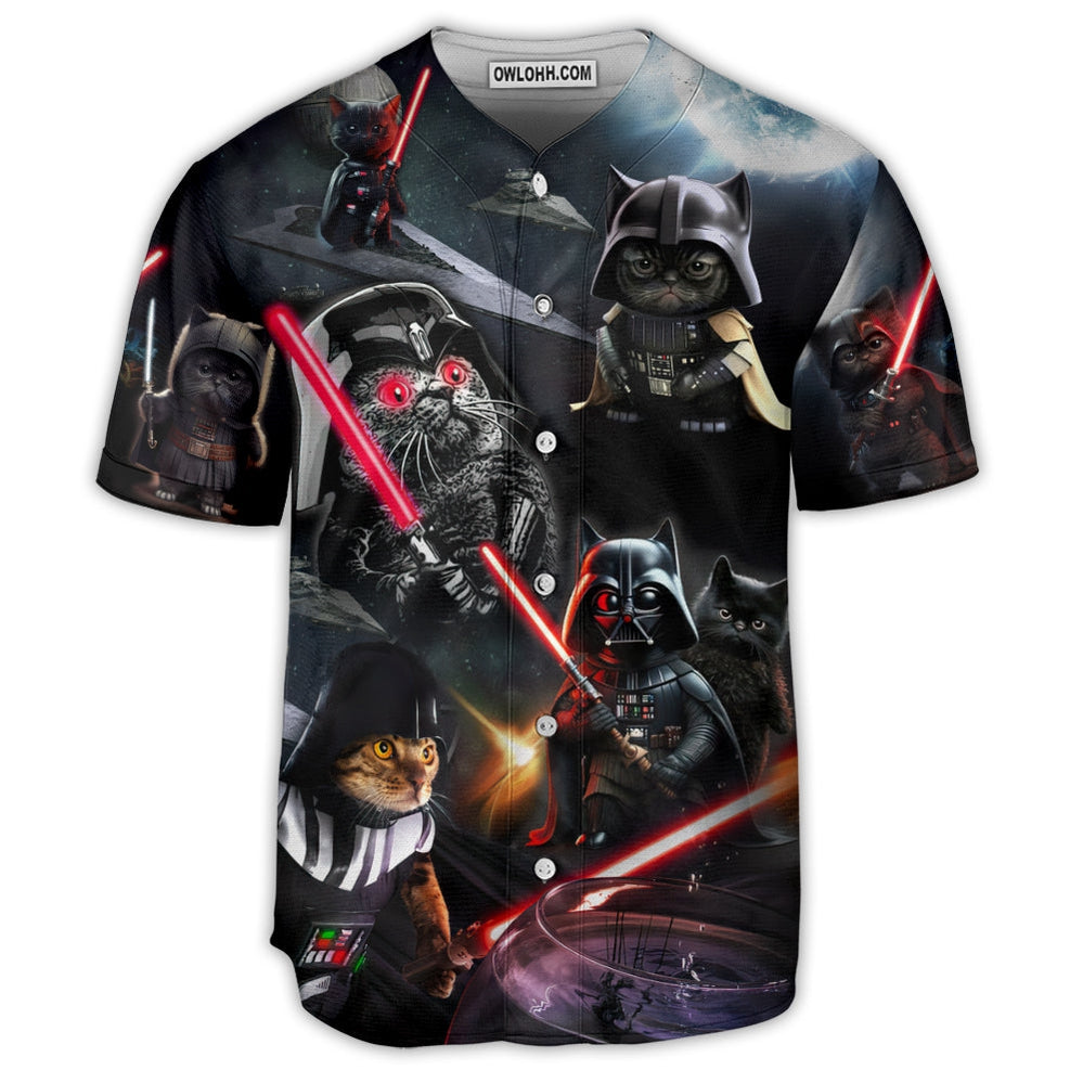 Star Wars Cat Darth Vader - Baseball Jersey