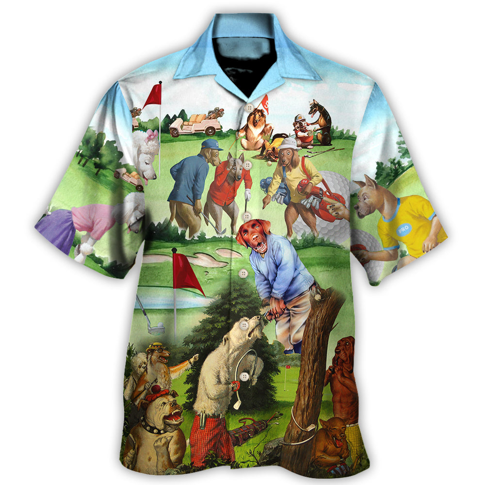 Golf It Takes A Lot Of Balls To Golf The Way I Do - Hawaiian Shirt - Owl Ohh - Owl Ohh