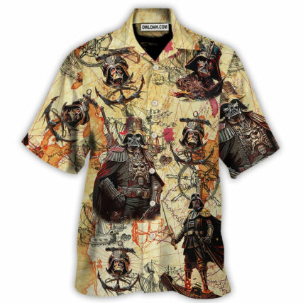 Star Wars Darth Vader Pirates - Hawaiian Shirt For Men, Women, Kids - Owl Ohh-Owl Ohh