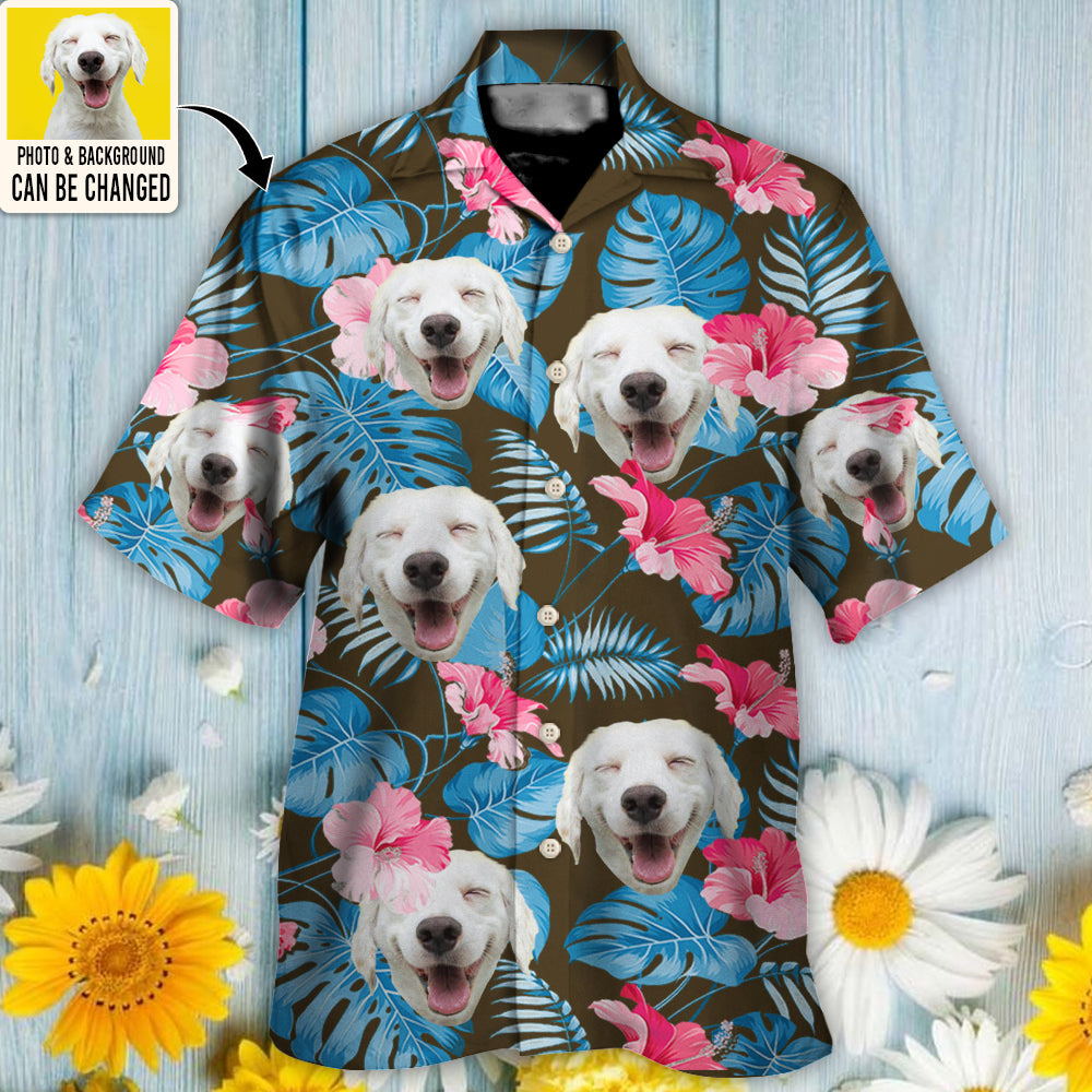 Dog You Want Tropical Custom Photo - Hawaiian Shirt - Owl Ohh - Owl Ohh