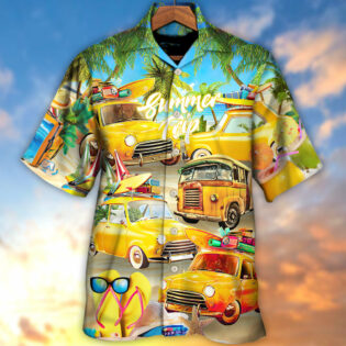 Car Let The Sea Summer Trip - Hawaiian Shirt - Owl Ohh - Owl Ohh