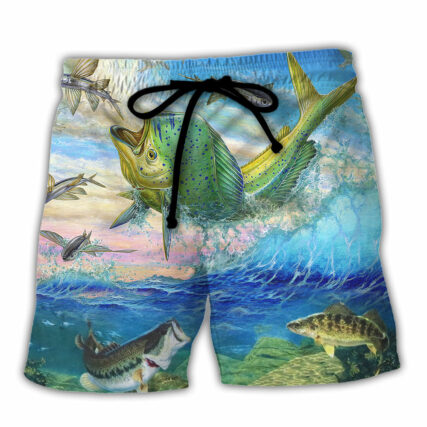 Fishing The Fishing Was So Bad That Even The Liars Didn't Catch Any Amazing Style - Beach Short
