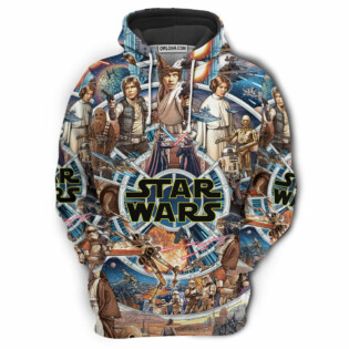 Starwars Fighting In Galaxy - Hoodie