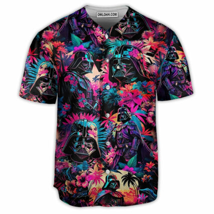 Star Wars Darth Vader Synthwave Cool - Baseball Jersey