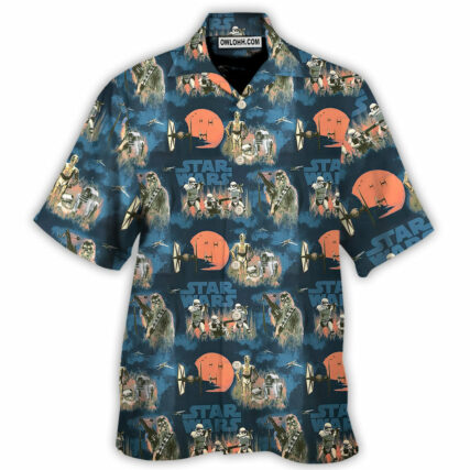Starwars Never Underestimate A Droid - Hawaiian Shirt