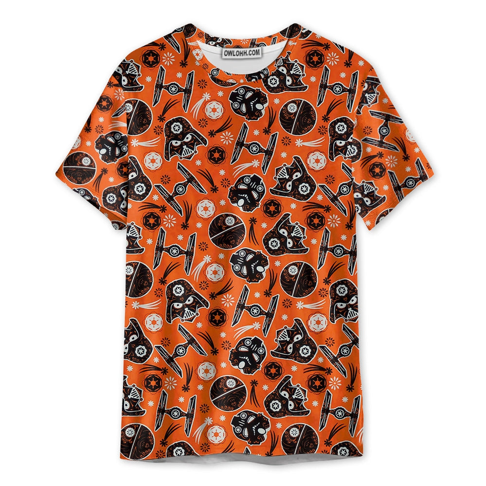 Star Wars Darth Vader Sugar Skull - Unisex 3D T-shirt