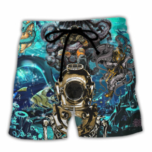 Scuba Diving A Day Without Scuba Diving Probably Wouldn't Kill Me But Why Risk It - Beach Short