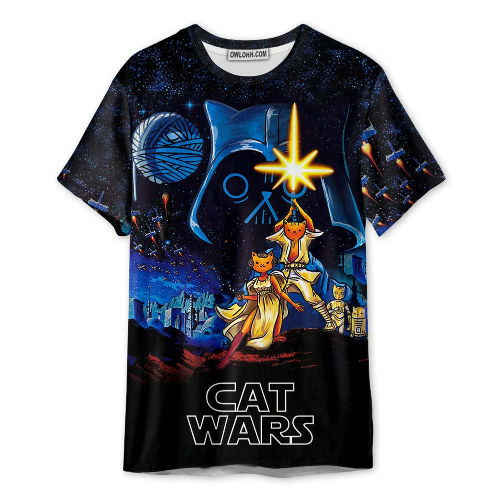 Star Wars Cat A New Hope - Unisex 3D T-shirt