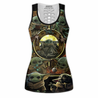 Starwars Baby Yoda In Your Area - Tank Top Hollow