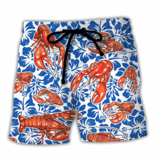 Lobster Party Like A Lob Star Tropical Vibe Amazing Style - Beach Short