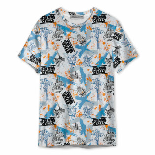 Starwars Yoda Fighters Pattern - T-shirt