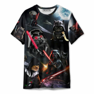 Star Wars Cat Darth Vader - Unisex 3D T-shirt
