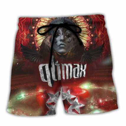 Qlimax Music Festival Event Music Lover Fantasy Art - Beach Short - Owl Ohh - Owl Ohh