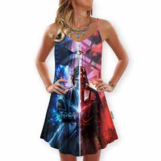 SW Darth Vader Cool - V-neck Sleeveless Cami Dress