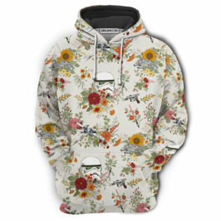 Starwars Stormtrooper Flower Vintage Autumn - Hoodie