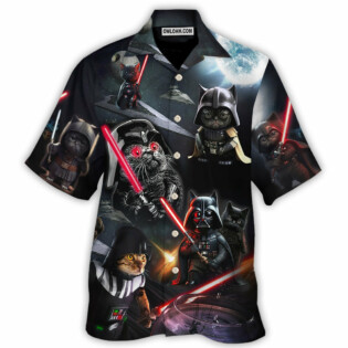 Star Wars Cat Darth Vader - Hawaiian Shirt
