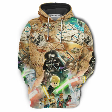 Star Wars Lego Pirate Vintage Ship - Hoodie