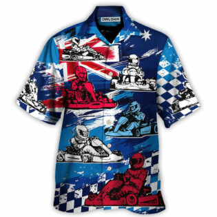 Kart Racing Winner Champion - Hawaiian Shirt - Owl Ohh - Owl Ohh