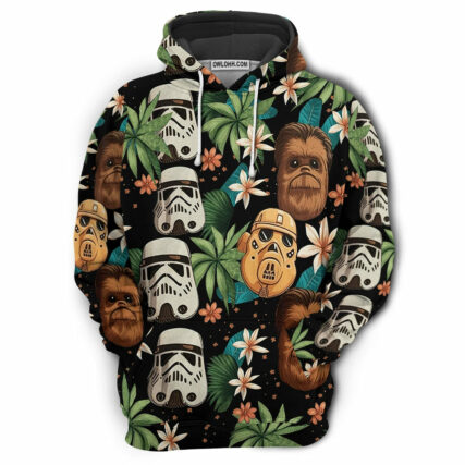 Star Wars Tropical Leaf Summer - Hoodie