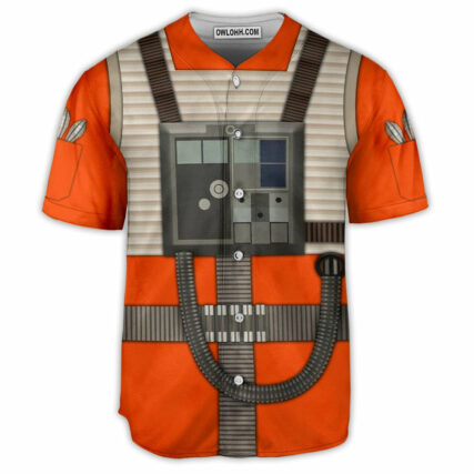 SW Rebel Pilot Cosplay - Baseball Jersey