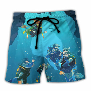 Scuba Diving Anyone Seen Nemo- Beach Short
