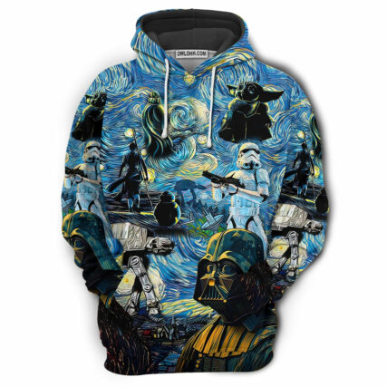 Starwars Starry Night Hope and Mysteries - Hoodie