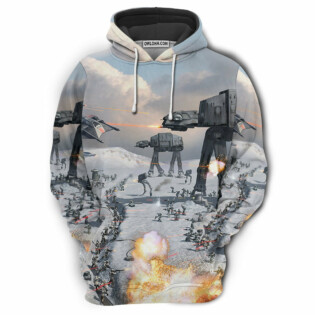 Star Wars Battle Of Hoth AT-AT - Hoodie