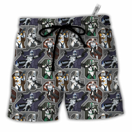 Starwars Stormtrooper These Aren't The Droids You're Looking For - Beach Short