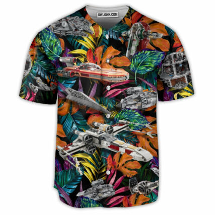 Star Wars Lego Ship Tropical - Baseball Jersey