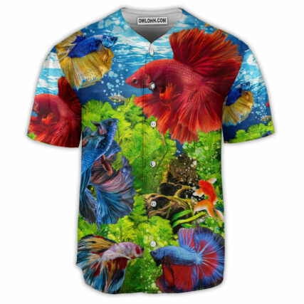 Fishing Hobby It Is My Treasure Art - Baseball Jersey - Owl Ohh