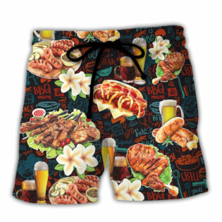 BBQ Don't Be Jealous Just Because You Can't Roast Like Me - Beach Short