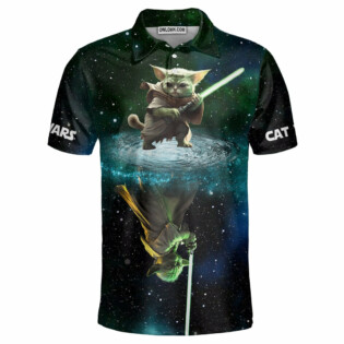 Star Wars Cat Yoda - Polo Shirt