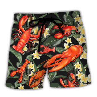 Lobster Funny Advice From A Lobster Tropical Vibe Amazing Style - Beach Short