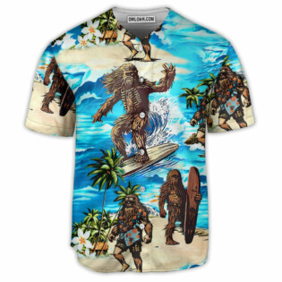 Star Wars Chewbacca Surfing - Baseball Jersey