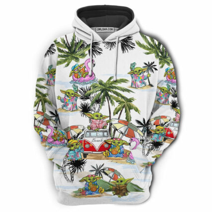 SW Cartoon Baby Yoda - Hoodie