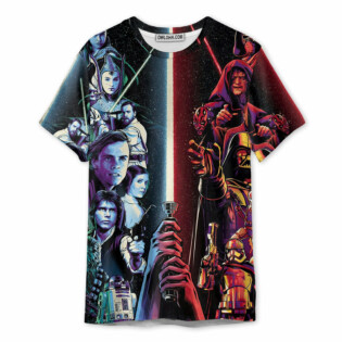 Star Wars May The Force Be With You - Unisex 3D T-shirt