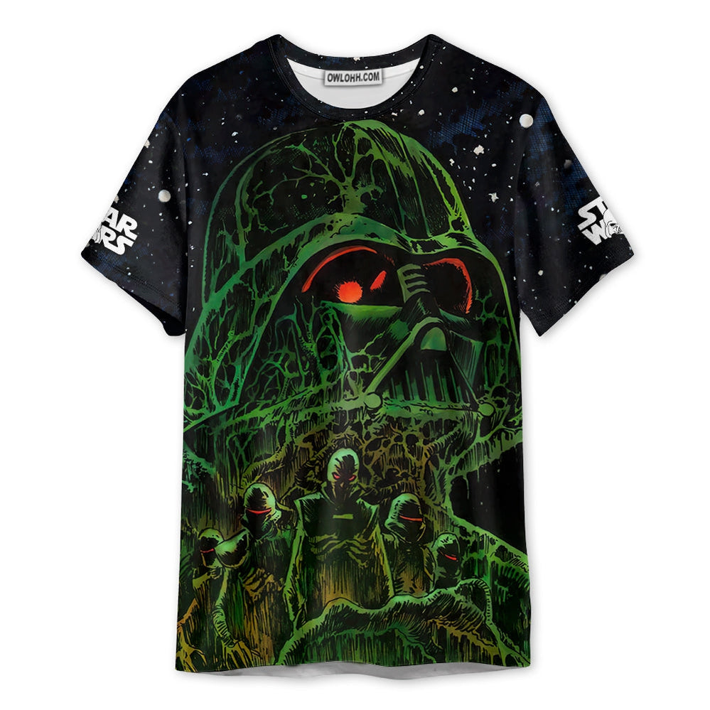 Starwars Halloween Darth Vader Return To Vader's Castle - Unisex 3D T-shirt