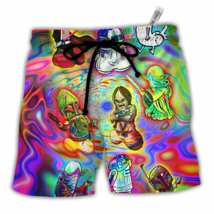 Star Wars Your Eyes Can Deceive You, Don't Trust Them - Beach Short