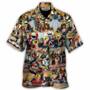 Kart Racing If You're In Control, You're Not Going Fast Enough - Hawaiian Shirt - Owl Ohh for men and women, kids - Owl Ohh