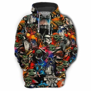 Starwars Highly Illogical Pattern - Hoodie